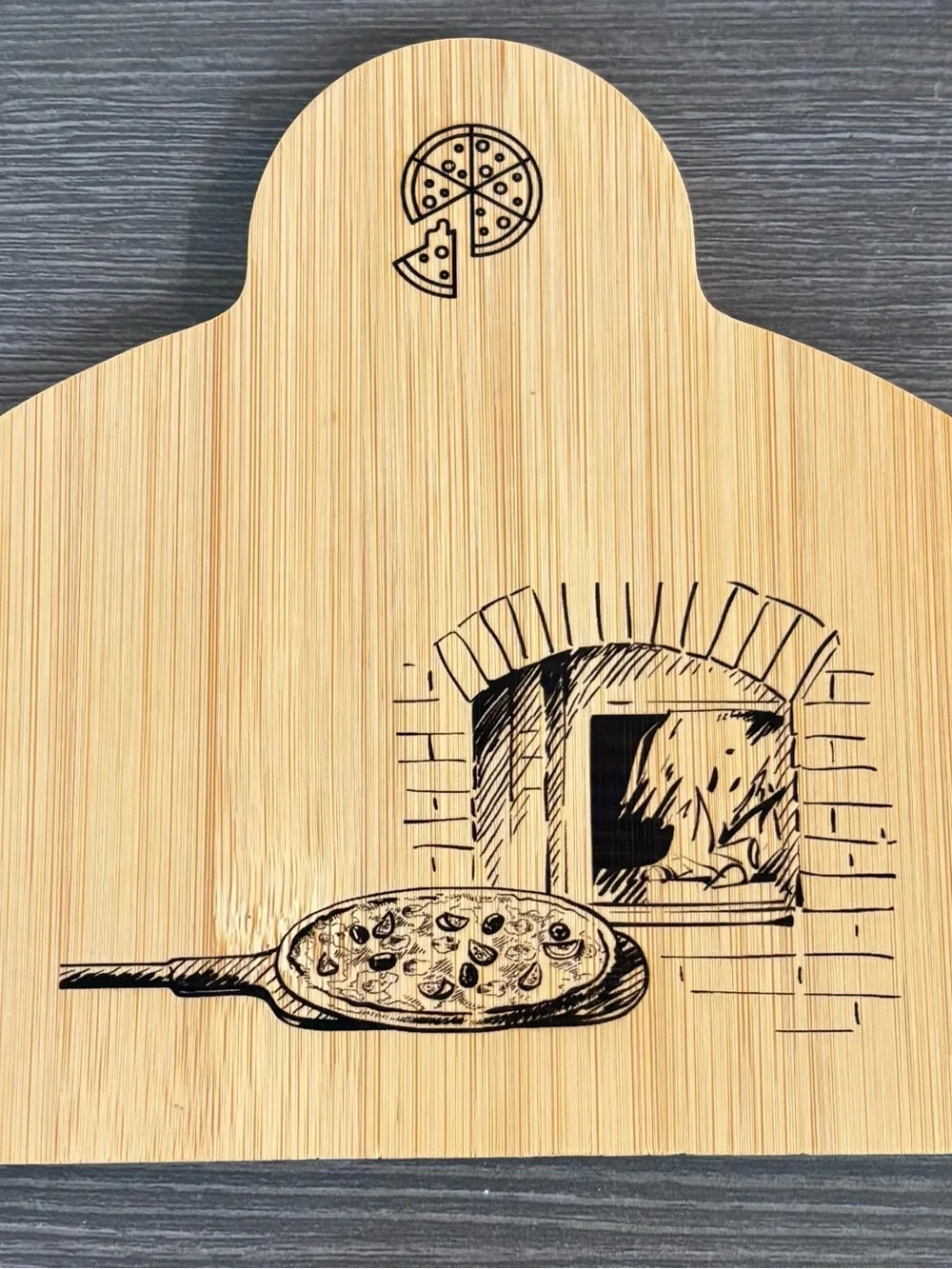 Bamboo Pizza Serving Board - 